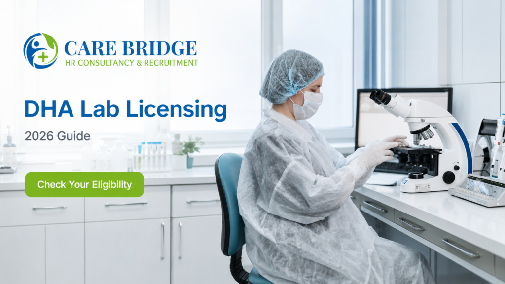 DHA license for lab technologists in Dubai - Care Bridge guide