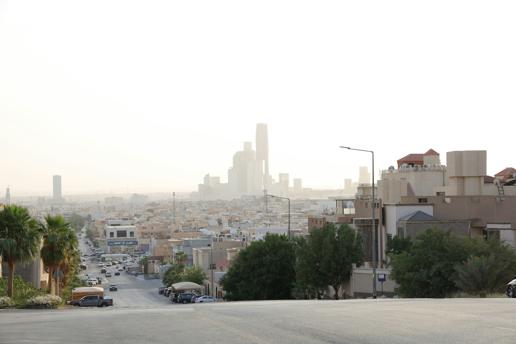 Riyadh skyline in Saudi Arabia
